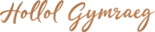 Hollol Gymraeg Logo Bronze